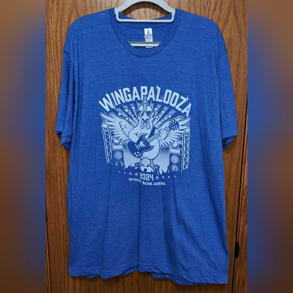 Men's Blue Wingapalooza Event T-Shirt, Size XL